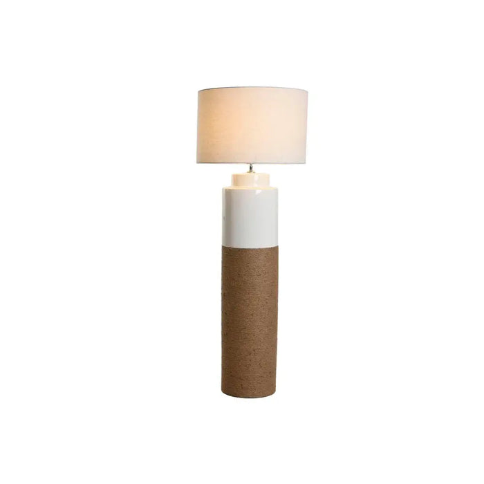 Лампион Home ESPRIT Бял Кафяв 220 V 50 X 50 X 139,5 cm