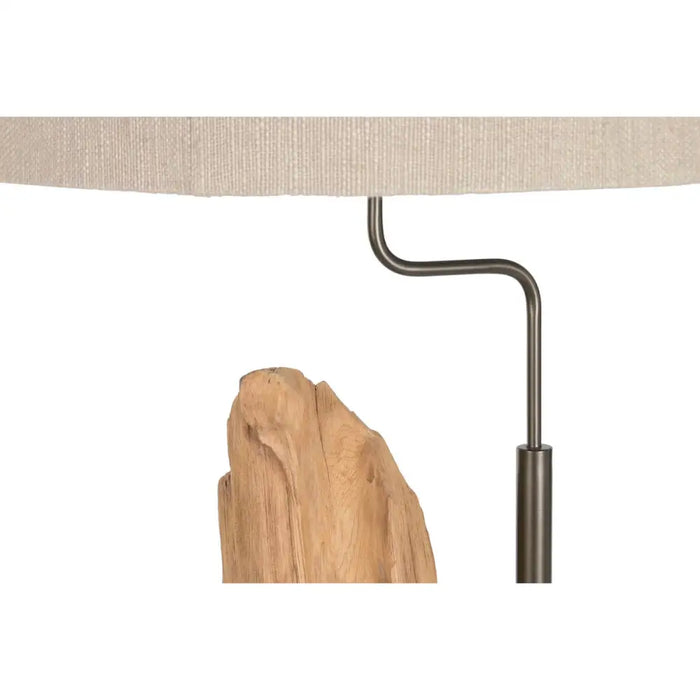 Лампион Home ESPRIT Черен Бежов Естествен 220 V 53 X 53 X