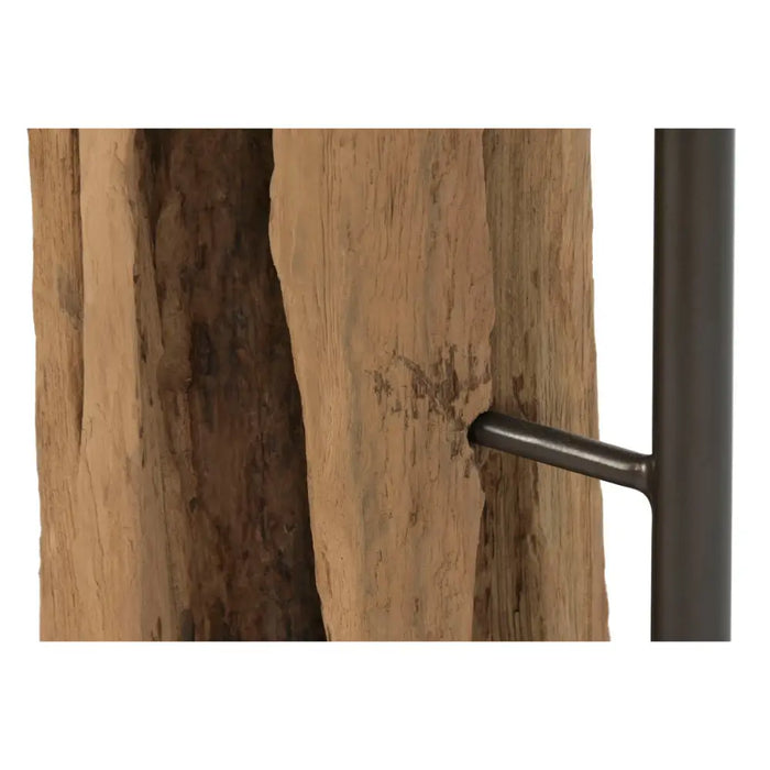 Лампион Home ESPRIT Черен Бежов Естествен 220 V 53 X 53 X