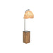 Лампион Home ESPRIT Кафяв Черен Естествен 220 V 57 X 55 X