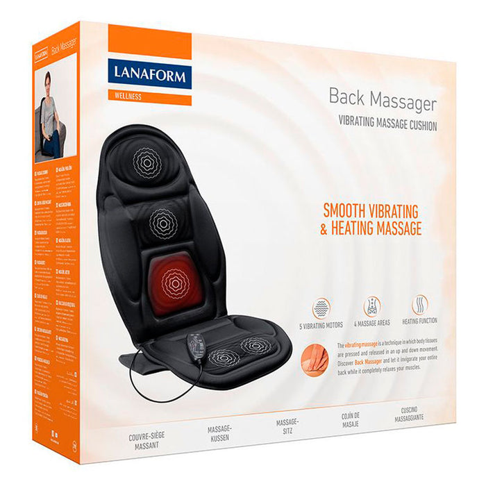 МАСАЖНА СЕДАЛКА LANAFORM BACK MASSAGER СТЕПЕНИ НА РАБОТА 4