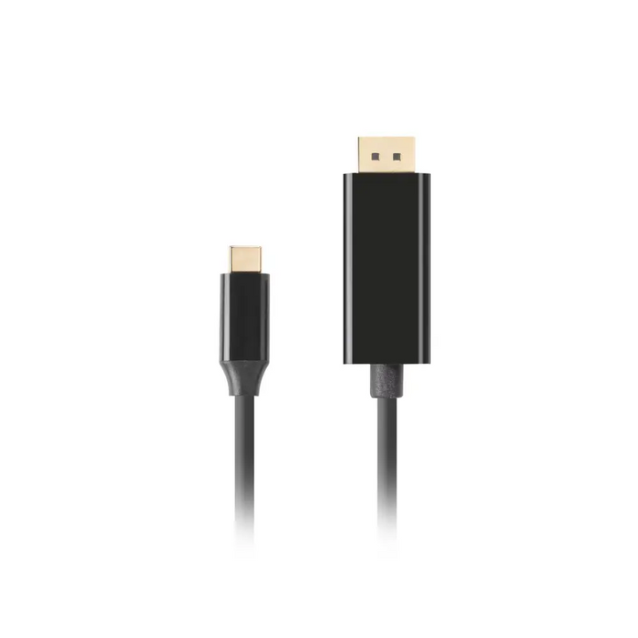 Lanberg CA-CMDP-10CU-0010-BK адаптер за видео кабел 1 m USB