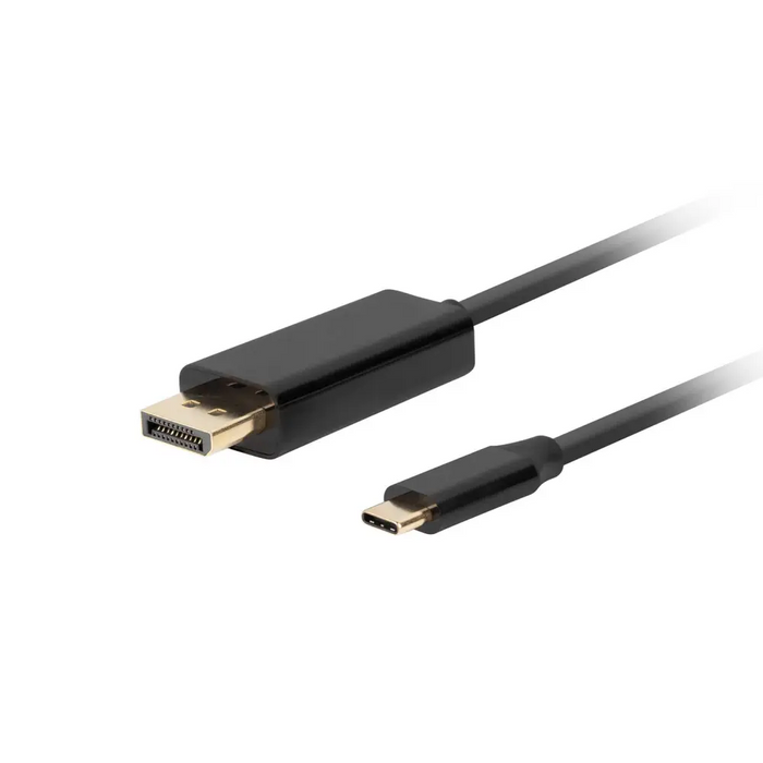 Lanberg CA-CMDP-10CU-0010-BK адаптер за видео кабел 1 m USB