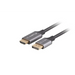 Lanberg display port (M) -> HDMI(M) кабел 1,8 м черен
