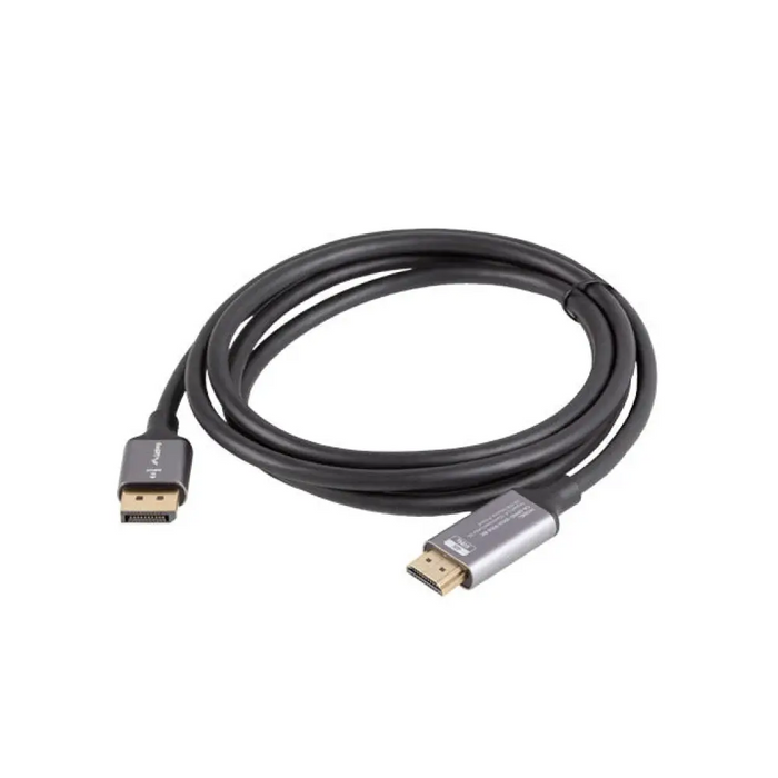 Lanberg display port (M) -> HDMI(M) кабел 1,8 м черен