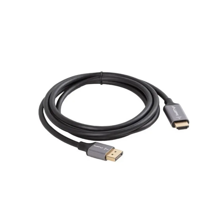 Lanberg display port (M) -> HDMI(M) кабел 1,8 м черен