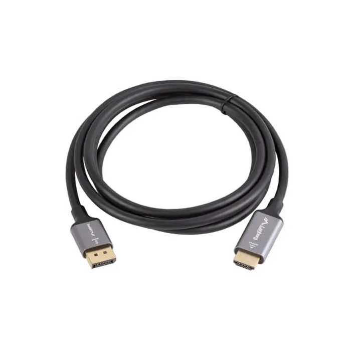 Lanberg display port (M) -> HDMI(M) кабел 1,8 м черен