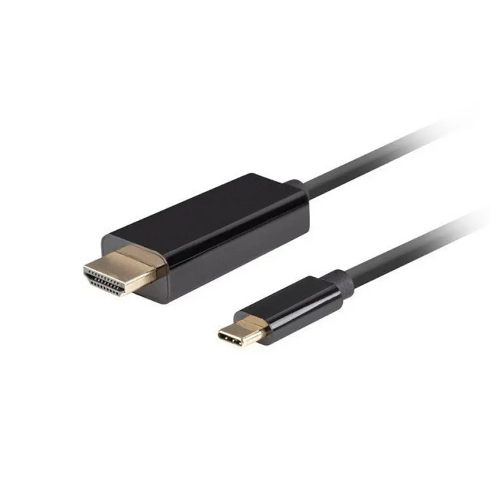 LANBERG КАБЕЛ USB-C(M)->HDMI(M) 1M 4K 60HZ ЧЕРЕН