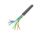 Lanberg LAN кабел CAT.6 utp 305m плътен cu сив cpr + fluke