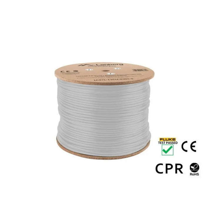 Lanberg LAN кабел CAT.7 sftp 305m плътен cu lszh сив cpr