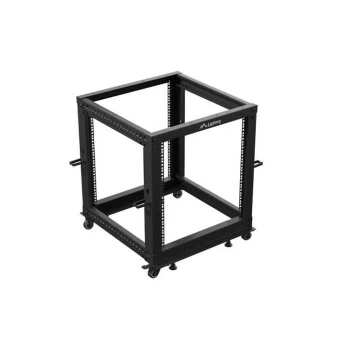 Lanberg отворена стойка 19’’ 12U 600x600-1100 регулируема