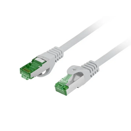 Lanberg пач кабел CAT.7 S/FTP LSZH CU 1m сив