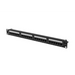 Lanberg пач панел 24 порта 1U 19’’ CAT.6a utp черен