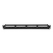 Lanberg пач панел 24 порта 1U 19’’ CAT.6a utp черен