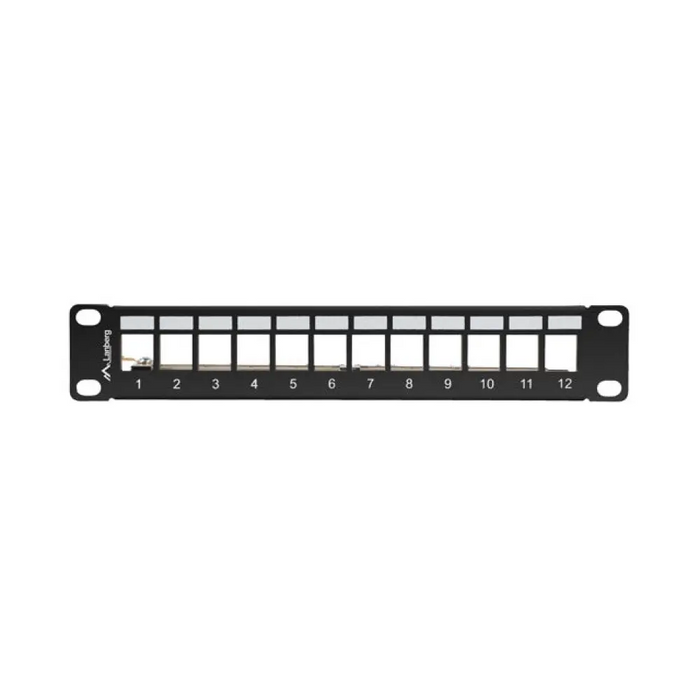 Lanberg patch panel blank 12 port 1U 10’’ ftp for keystone