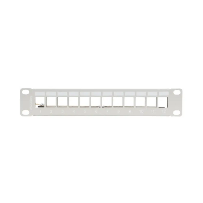 Lanberg patch panel blank 12 port 1U 10’’ ftp for keystone