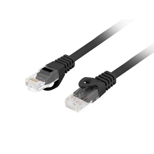 Lanberg patchcord CAT.6 utp lszh cu 10m black fluke премина