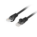 Lanberg patchcord CAT.6 utp lszh cu 10m black fluke премина