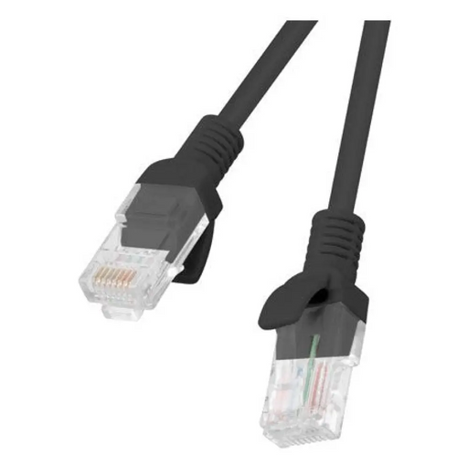 Lanberg PCU5-20CC-0100-BK мрежов кабел Черен 1 m Cat5e