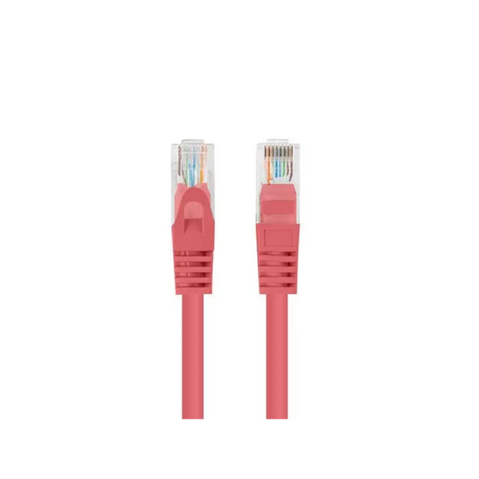 Lanberg PCU6-20CC-0100-R мрежов кабел Червен 1 m Cat6 U/UTP