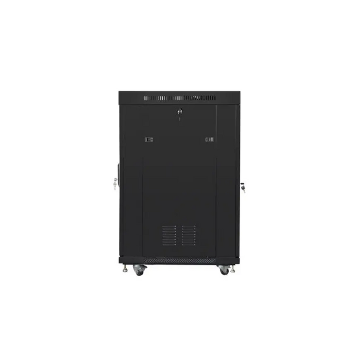 Lanberg стелаж шкаф 19’’ свободно стоящ 22U/800x800 (плосък
