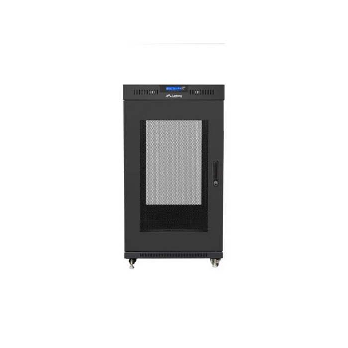 Lanberg стелаж шкаф 19’’ свободно стоящ 22U/800x800 (плосък