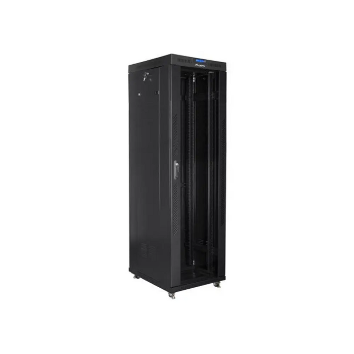 Lanberg стелажен шкаф 19’’ свободно стоящ 42U/600x800