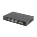 Lanberg суич 24x 100mb poe+/2x комбо шкаф 19’’ гигабитов
