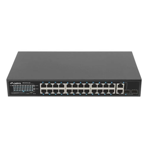 Lanberg Switch 24 x 100MB POE+/2 x Combo Rack 19’’ Gigabit