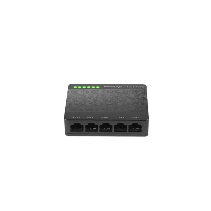 LANBERG SWITCH DSP1-1005 (5-PORT 1GB/S)