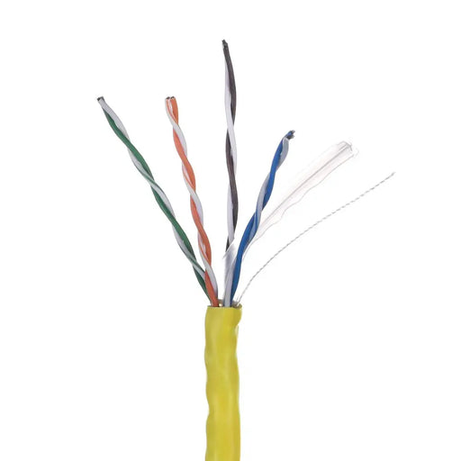 LANBERG UTP КАБЕЛ 1GB/S 305M WIRE CCA ЖЪЛТ