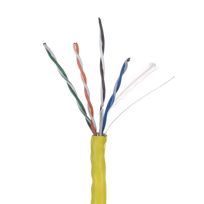 LANBERG UTP КАБЕЛ 1GB/S 305M WIRE CCA ЖЪЛТ