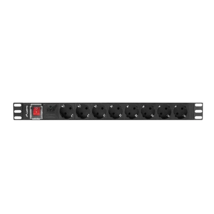 Lanberg захранващ разпределителен блок (pdu) 19’’ 1U 16a 2m