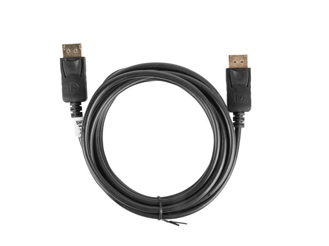 Cable, Lanberg display port M/M cable 3m 4K, black