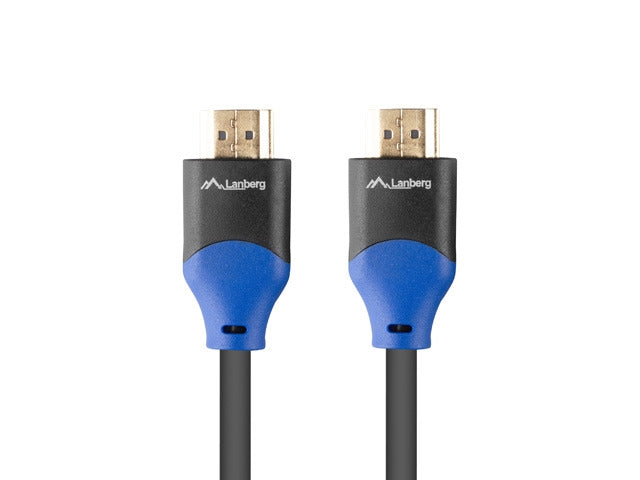 Lanberg HDMI M/M V2.0 кабел 1m 4K CU кутия, черна КУТИЯ