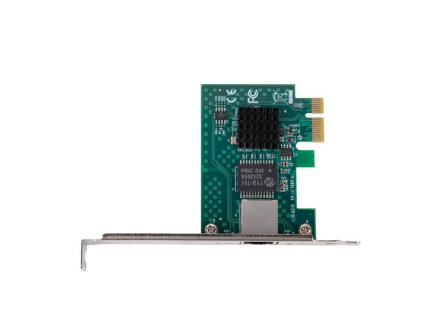 МРЕЖОВА КАРТА LANBERG PCI EXPRESS X1 1X RJ45 2.5GB НИСКОПРОФИЛНА СКОЛКА