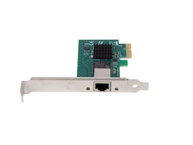 МРЕЖОВА КАРТА LANBERG PCI EXPRESS X1 1X RJ45 2.5GB НИСКОПРОФИЛНА СКОЛКА