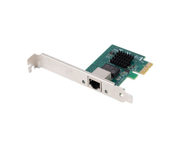 МРЕЖОВА КАРТА LANBERG PCI EXPRESS X1 1X RJ45 2.5GB НИСКОПРОФИЛНА СКОЛКА