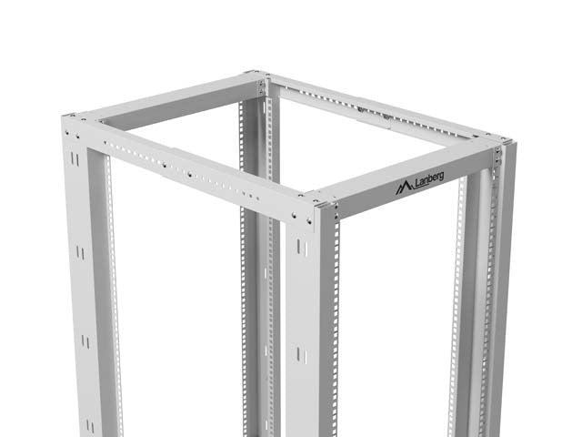 Отворен шкаф Lanberg 19" 22U 600x1000, сив