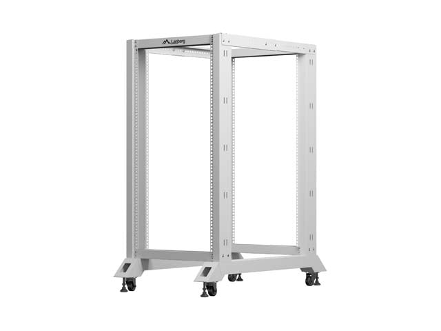 Отворен шкаф Lanberg 19" 22U 600x1000, сив