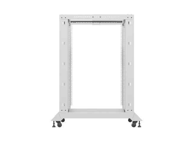Отворен шкаф Lanberg 19" 22U 600x1000, сив