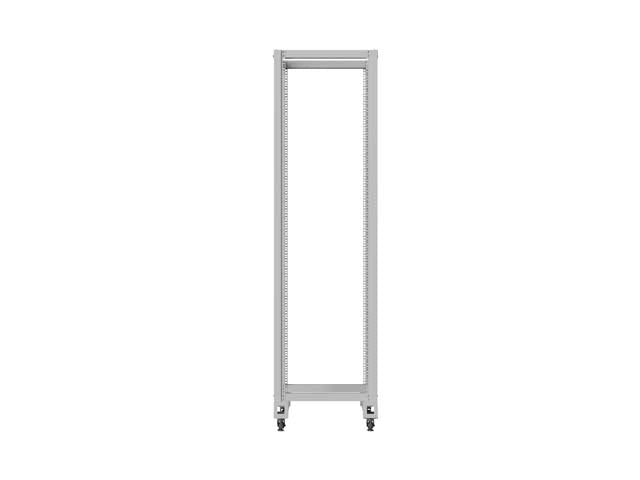Отворен шкаф Lanberg 19" 42U 600x1000, сив