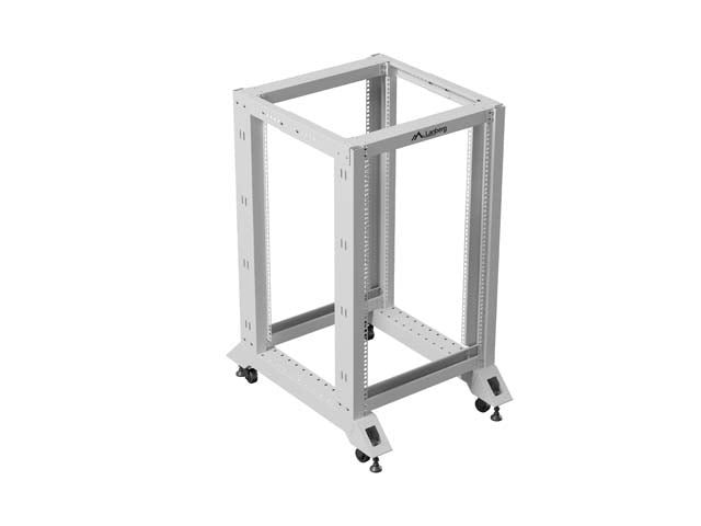 Отворен шкаф Lanberg 19" 18U 600x800, сив