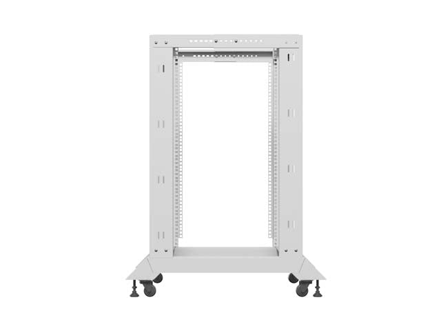 Отворен шкаф Lanberg 19" 18U 600x800, сив