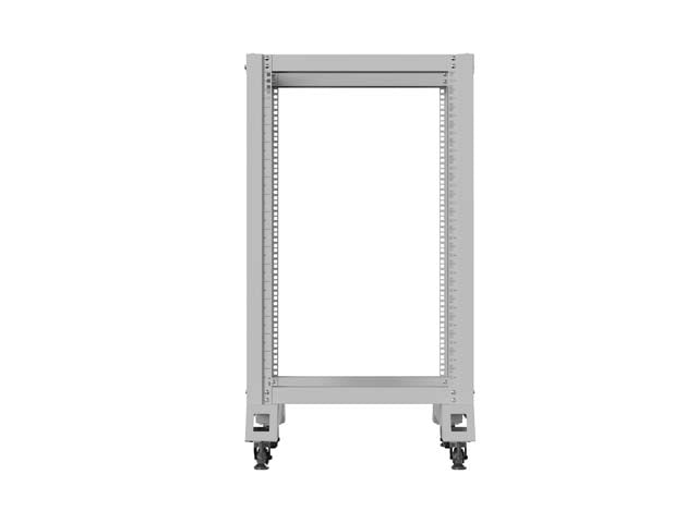 Отворен шкаф Lanberg 19" 18U 600x800, сив