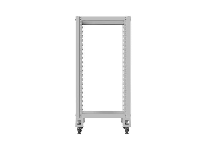 Отворен шкаф Lanberg 19" 22U 600x800, сив
