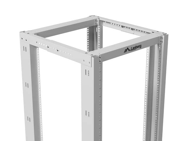 Отворен шкаф Lanberg 19" 22U 600x800, сив