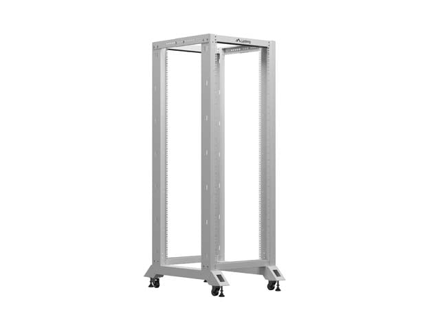 Отворен шкаф Lanberg 19" 32U 600x800, сив
