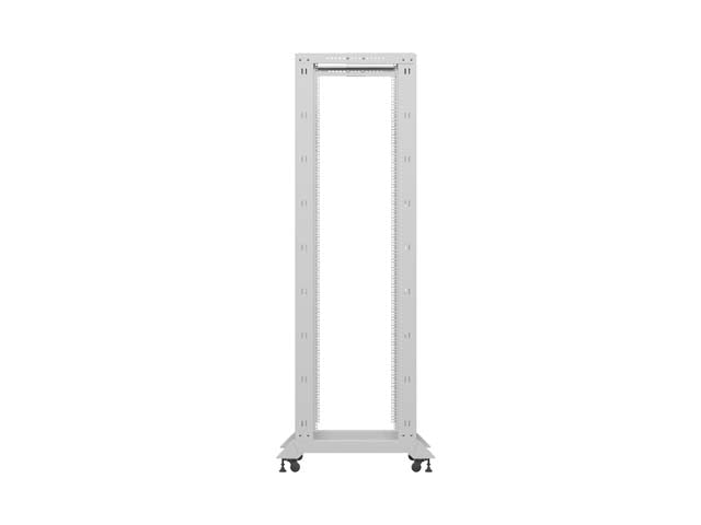 Отворен шкаф Lanberg 19" 42U 600x800, сив