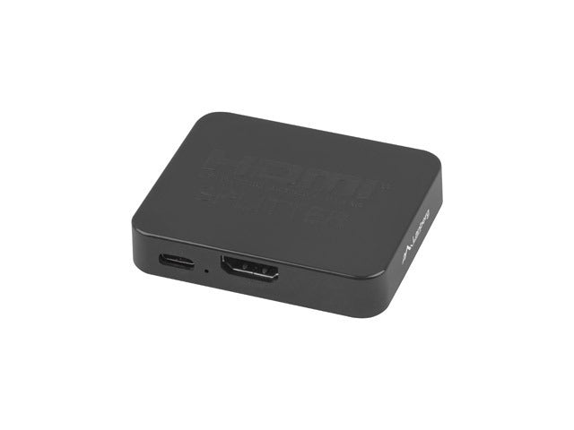 Lanberg Разклонител Видео HDMI->2x HDMI 4K + USB-C порт, Черен